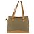 Borsa Tote GUCCI GG Canvas Khaki Gold Auth 178301 D'oro Cachi - vista 3
