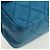CHANEL Matelasse23 Chain Shoulder Bag Lamb Skin Blue Gold CC Auth 178769V D'oro - vista 14