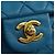 CHANEL Matelasse23 Chain Shoulder Bag Lamb Skin Blue Gold CC Auth 178769V D'oro - vista 18