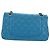CHANEL Matelasse23 Chain Shoulder Bag Lamb Skin Blue Gold CC Auth 178769V D'oro - vista 2