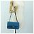 CHANEL Matelasse23 Chain Shoulder Bag Lamb Skin Blue Gold CC Auth 178769V D'oro - vista 29