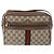 Borsa GUCCI GG Supreme Web Sherry Line PVC Beige Oro 24 02 005 Auth BA12706 D'oro - vista 13