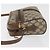 Borsa GUCCI GG Supreme Web Sherry Line PVC Beige Oro 24 02 005 Auth BA12706 D'oro - vista 4