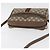 Borsa GUCCI GG Supreme Web Sherry Line PVC Beige Oro 24 02 005 Auth BA12706 D'oro - vista 6