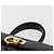 Borsa a mano Salvatore Ferragamo Gancini in pelle nera e oro Auth 181150 Nero D'oro - vista 14
