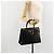 Borsa a mano Salvatore Ferragamo Gancini in pelle nera e oro Auth 181150 Nero D'oro - vista 24