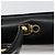 Borsa a mano Salvatore Ferragamo Gancini in pelle nera e oro Auth 181150 Nero D'oro - vista 9