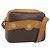Céline Borsa a Spalla CELINE Macadam Canvas PVC Pelle Marrone Oro Auth 180579A D'oro