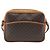 Céline Borsa a Spalla CELINE Macadam Canvas PVC Pelle Marrone Oro Auth 180579A D'oro - vista 2