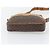 Céline Borsa a Spalla CELINE Macadam Canvas PVC Pelle Marrone Oro Auth 180579A D'oro - vista 5