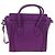 Céline Borsa CELINE Luggage Micro Shopper in pelle 2way Viola Oro Auth 179426SAV D'oro Porpora - vista 2