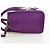 Céline Borsa CELINE Luggage Micro Shopper in pelle 2way Viola Oro Auth 179426SAV D'oro Porpora - vista 3