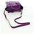 Céline Borsa CELINE Luggage Micro Shopper in pelle 2way Viola Oro Auth 179426SAV D'oro Porpora - vista 8