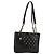 CHANEL Matelasse Chain Tote Bag Pelle Vernice Nero Oro CC Auth bs35172 D'oro