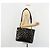 CHANEL Matelasse Chain Tote Bag Pelle Vernice Nero Oro CC Auth bs35172 D'oro - vista 24