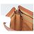 Céline Clutch CELINE in tela Macadam PVC Pelle Marrone Oro Auth ka4359 D'oro - vista 20