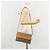 Borsa a Spalla GUCCI Micro GG Supreme PVC Beige Oro 004 58 0264 Auth BA12708 D'oro - vista 23