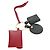 Céline CELINE Macadam Canvas Triomphe Multi Key Ring Charm PVC Black Red Auth 179883M Nero Rosso - vista 7
