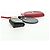 Céline CELINE Macadam Canvas Triomphe Multi Key Ring Charm PVC Black Red Auth 179883M Nero Rosso - vista 8