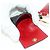 Céline CELINE Macadam Canvas Triomphe Multi Key Ring Charm PVC Black Red Auth 179883M Nero Rosso - vista 9
