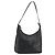 Bolso de hombro GUCCI GG Canvas Guccissima Cuero Negro Plata 257282 Auth ka4401