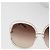 Chloé Gafas de sol Chloe metal Gold Tone Auth BA12851A - vista 3
