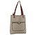 Borsa Tote GUCCI GG Supreme Web Sherry Line PVC Beige Red 39 02 003 Auth 180682