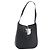 Borsa a tracolla Salvatore Ferragamo Gancini in pelle nera argento Auth bs35252 Nero
