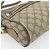 Borsa a tracolla GUCCI GG Supreme Web Sherry Line PVC Beige Oro Auth 181213 D'oro - vista 14