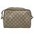 Borsa a tracolla GUCCI GG Supreme Web Sherry Line PVC Beige Oro Auth 181213 D'oro - vista 2