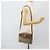 Borsa a tracolla GUCCI GG Supreme Web Sherry Line PVC Beige Oro Auth 181213 D'oro - vista 21