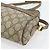 Borsa a tracolla GUCCI GG Supreme Web Sherry Line PVC Beige Oro Auth 181213 D'oro - vista 9