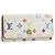 LOUIS VUITTON Monogram Multicolor Multicles 4 Key Case White M93731 Auth 181452 Bianco