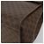 Céline Borsa a mano Medallion in tela Macadam CELINE PVC Pelle Marrone Oro Auth 180312A D'oro - vista 14
