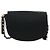 Borsa a tracolla CHANEL Half Moon Chain in raso nero e oro CC autentica 179055SAV D'oro - vista 2