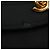 Borsa a tracolla CHANEL Half Moon Chain in raso nero e oro CC autentica 179055SAV D'oro - vista 8