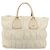 PRADA Hand Bag Leather Ivory Gold Auth bs35142 Golden Cream - view 13