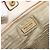 PRADA Hand Bag Leather Ivory Gold Auth bs35142 Golden Cream - view 19