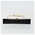 Salvatore Ferragamo Gancini Chain Bag Pelle vernice Nero Oro Auth bs35209 D'oro - vista 5