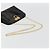 Salvatore Ferragamo Gancini Chain Bag Pelle vernice Nero Oro Auth bs35209 D'oro - vista 7