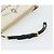 PRADA Canapa Pouch Canvas White Gold 1NH018 Auth am11659A Bianco D'oro - vista 7
