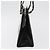 CHANEL Borsa a mano Matelasse con catena in pelle vernice nera argento CC Auth bs35206 Nero - vista 4