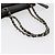 CHANEL Borsa a mano Matelasse con catena in pelle vernice nera argento CC Auth bs35206 Nero - vista 7