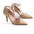 Alberta Ferretti Tacchi dorati D'oro - vista 3