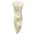 Alexander Mcqueen McQueen Oyster Draped Smashed Satin Midi-Kleid mit asymmetrischem Saum Beige - Ansicht 3