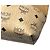 Borsa shopper tote MCM Wilder in pelle beige e pelle Visetos - vista 12
