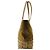 Borsa shopper tote MCM Wilder in pelle beige e pelle Visetos - vista 2