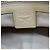 Borsa shopper tote MCM Wilder in pelle beige e pelle Visetos - vista 7