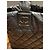 Chanel Borsa Tote in Nylon Trapuntato Nero - vista 5