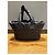 Chanel Borsa Tote in Nylon Trapuntato Nero - vista 6